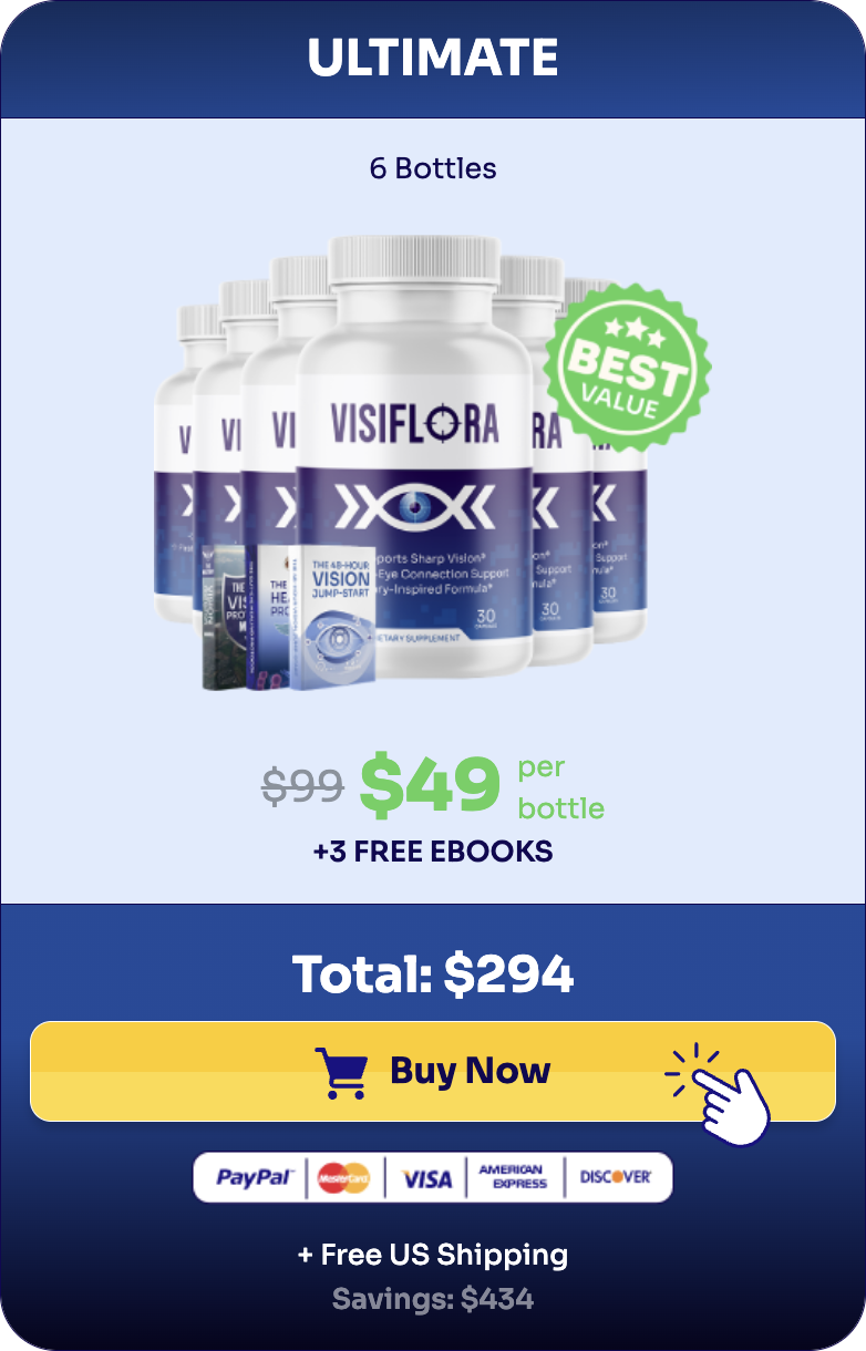 VisiFlora 180 day supply