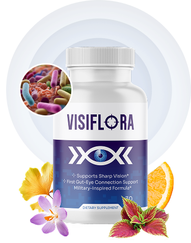VisiFlora supplement bottle